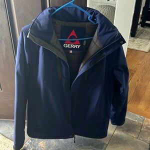 GERRY men’s small winter jacket. Navy blue. Comes from smoke free home.